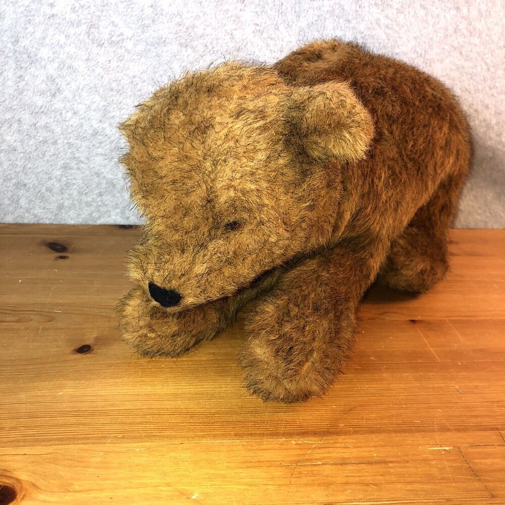 Vintage Alresford Crafts Ltd Plush Bear Brown 20” Made in England
